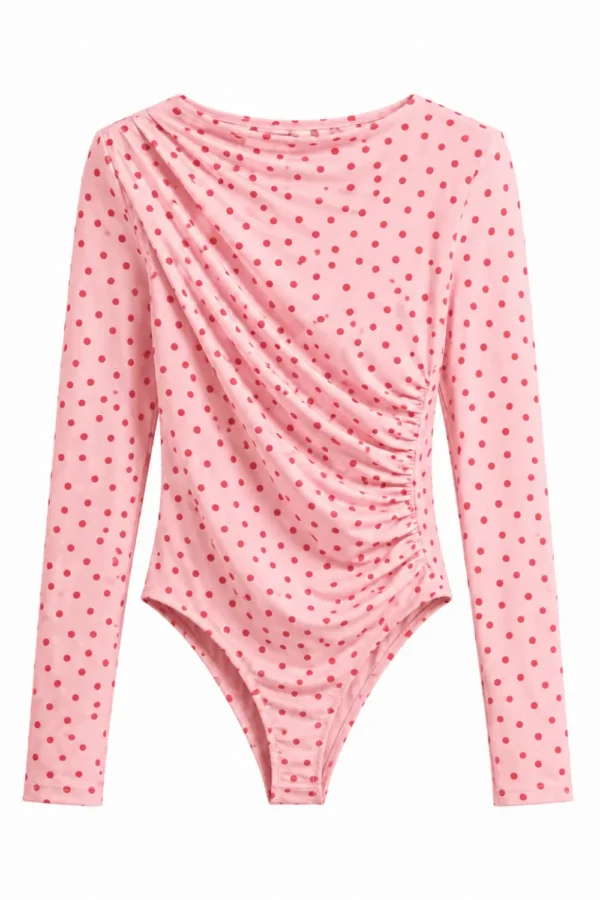 BODYS DOTS ROSA