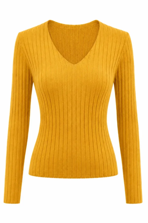 CAMISETA CANALE OLIVIA MOSTAZA