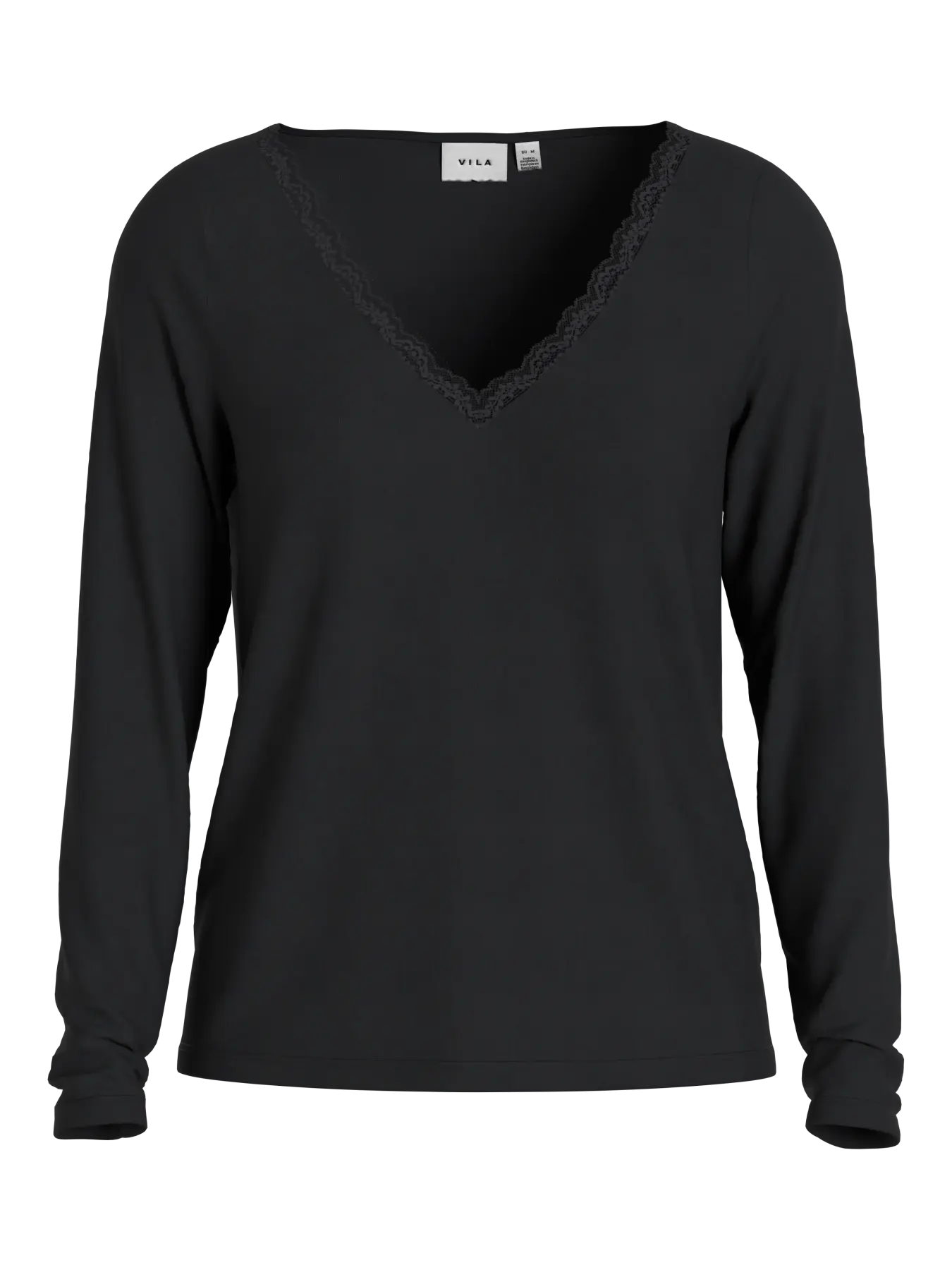 CAMISETA MODALA NEGRA