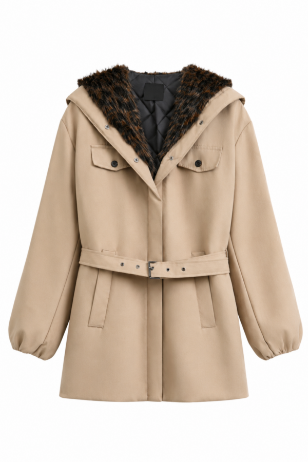 CAZADORA MARY  CAMEL LUMINA