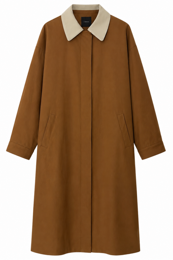 TRENCH INGLESA MARRON